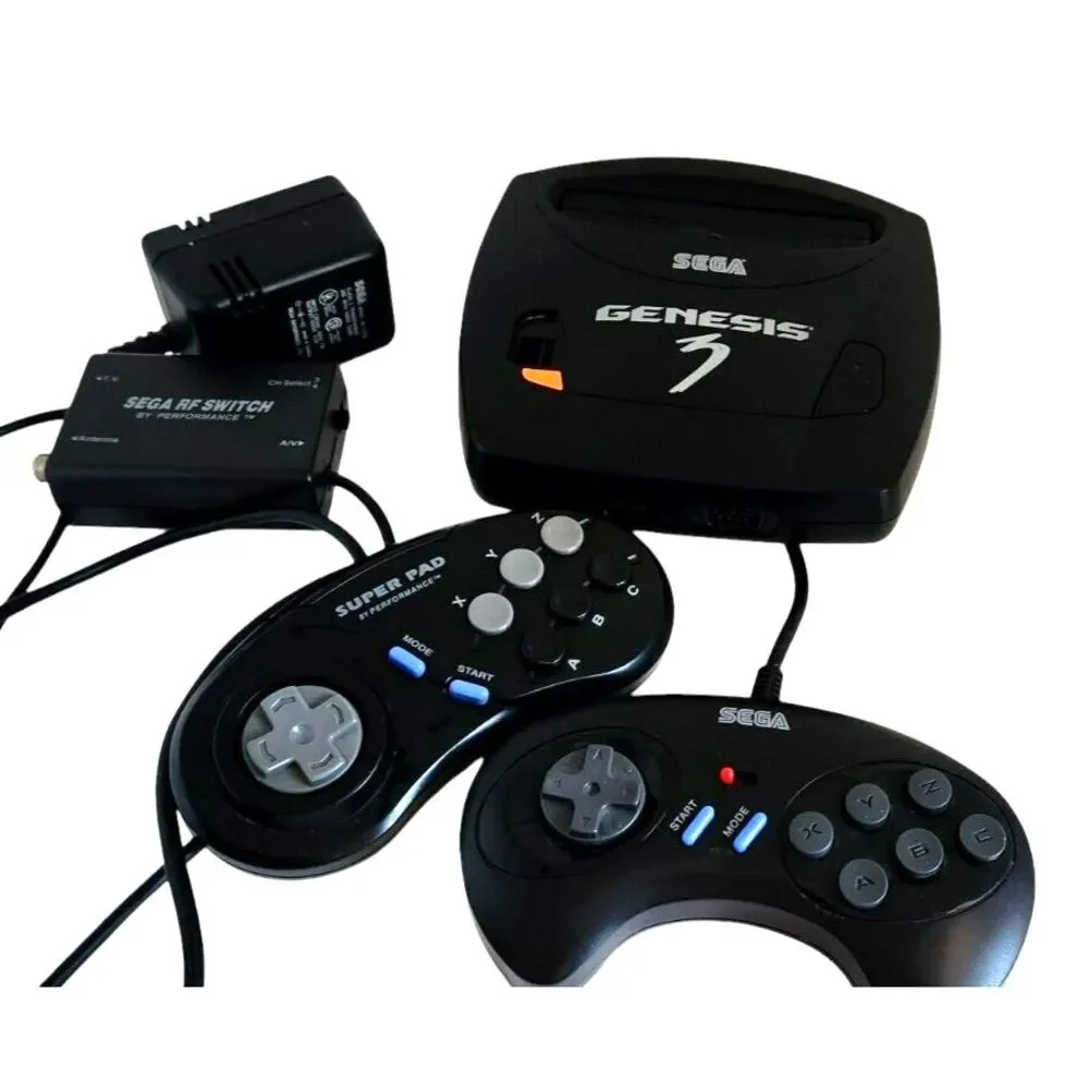 Sega Genesis 3 System with Controllers - MK 1461‎